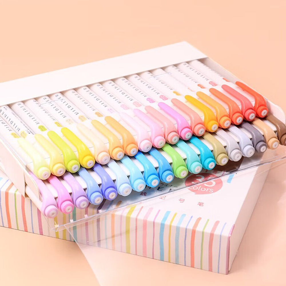 ゼブラ-ハイランダーマーカーペンセット,ソフトパステル,カラ - Pastel Highlighter Set Double Ended のレビューと価格