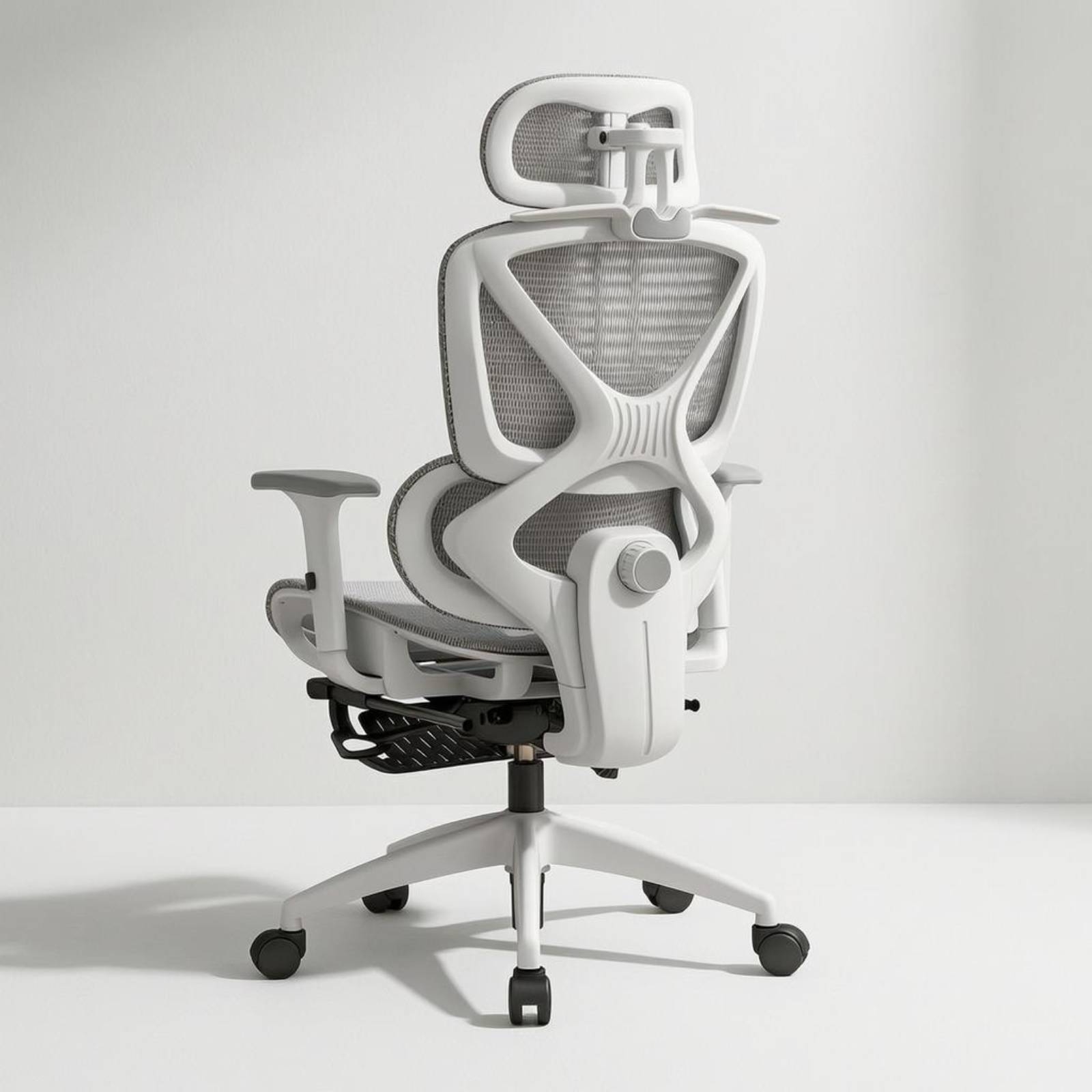 リクライニングバックレスト人間工学に基づいたメッシュチェアハ - Office Furniture のレビューと価格