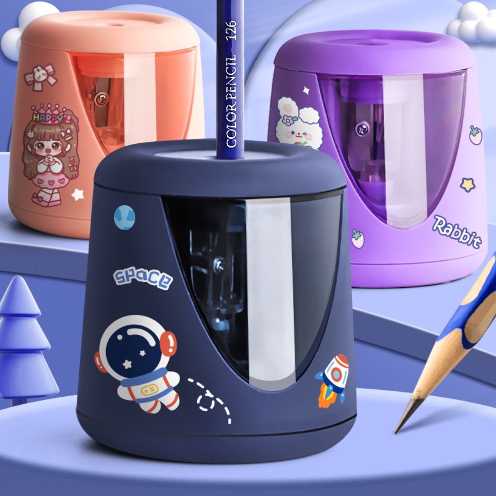 オフィス学用品装飾ステッカー付きクリエイティブ文具スイッチ自 - Electric Pencil Sharpener Usb のレビューと価格
