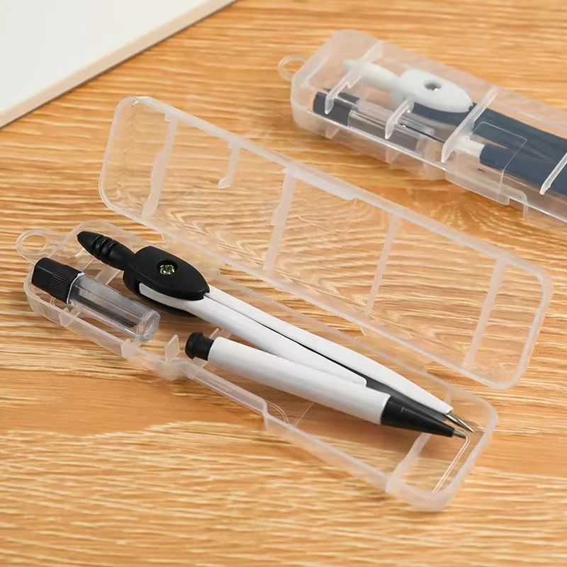 金属コンパス プロフェッショナル数学幾何学 鉛筆パターン付き - Math Geometry Set With Compass のレビューと価格