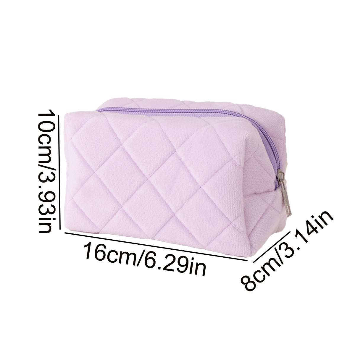 1 ピースマカロンふわふわ鉛筆ケースクリーム美的キルティング - Aesthetic Large Pencil Case Pouch のレビューと価格