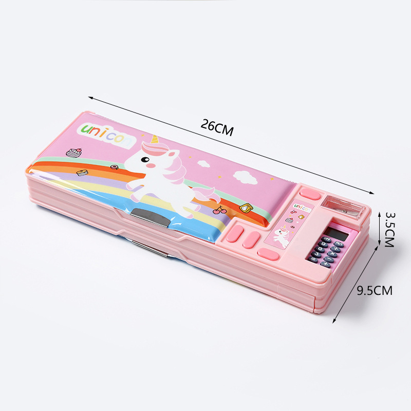 小学生用のプラスチック製ステーショナリーボックス、両面オープ - Scientific Calculator For Secondary School のレビューと価格