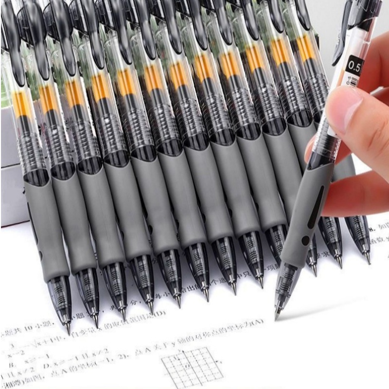 13/30本セットのリトラクタブルゲルペンセット、黒/赤/青 - School Supplies のレビューと価格