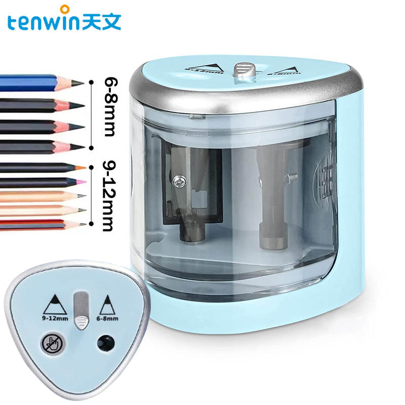 Tenwin 新 2 穴電動自動鉛筆削りスイッチ鉛筆削りホー - Electric Pencil Sharpener Usb のレビューと価格