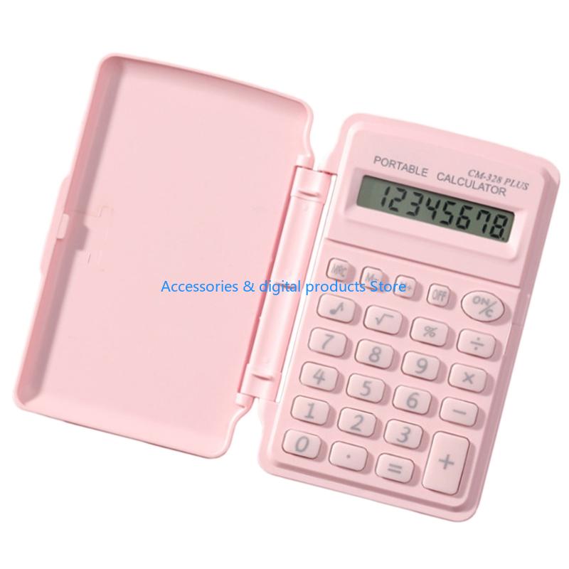 77JD キャンディー色のミニ電卓 8 桁フラップ保護科学関 - Scientific Calculator For Secondary School のレビューと価格