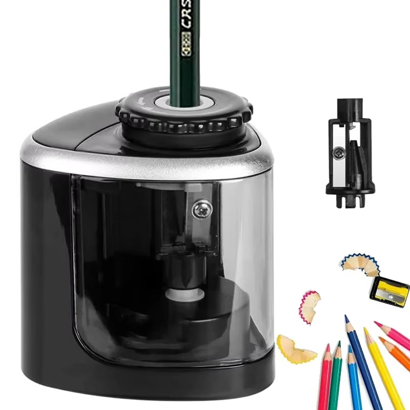 電動鉛筆削り器アセンブリ デスクトップ自動鉛筆削り器 6mm - Electric Pencil Sharpener Usb のレビューと価格