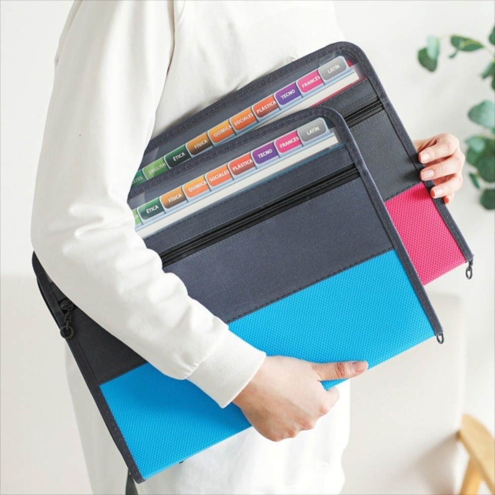 13ポケット拡張ファイルフォルダーA4フロントペンシルポーチ - Expandable Accordion File Folder 13 Pockets のレビューと価格
