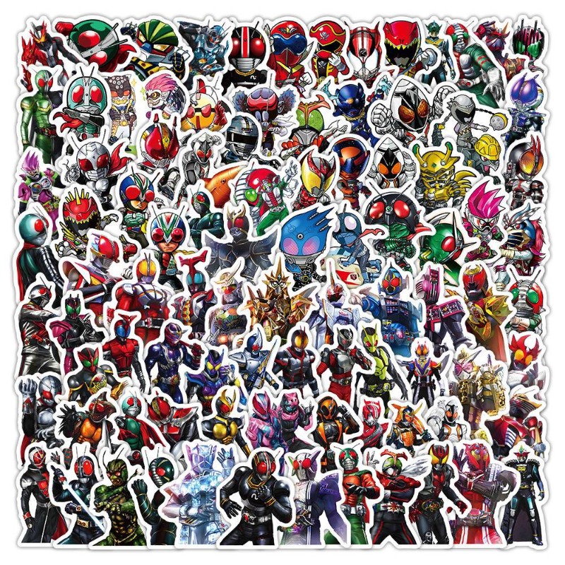 103 個仮面ライダーインス美的かわいい漫画ステッカー防水  - Desk Accessories のレビューと価格