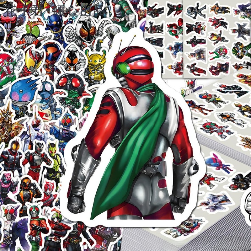 103 個仮面ライダーインス美的かわいい漫画ステッカー防水  - Desk Accessories のレビューと価格