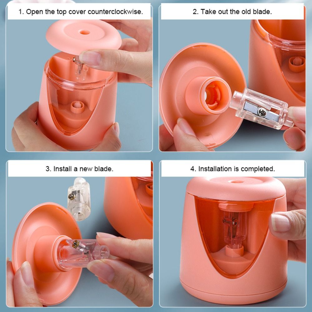 バッテリー/USB/充電 オフィス学用品 機械工具 スイッチ - Electric Pencil Sharpener Usb のレビューと価格